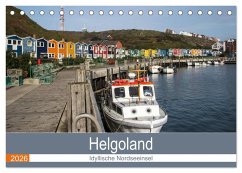 Helgoland - idyllische Nordseeinsel (Tischkalender 2026 DIN A5 quer), CALVENDO Monatskalender Cover Helgoland - idyllische Nordseeinsel (Tischkalender 2026 DIN A5 quer), CALVENDO Monatskalender