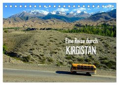 Cover Eine Reise durch Kirgistan (Tischkalender 2026 DIN A5 quer), CALVENDO Monatskalender