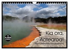 Cover Kia ora, Aotearoa - Wunderbares Neuseeland (Wandkalender 2026 DIN A4 quer), CALVENDO Monatskalender