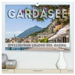 GARDASEE Idyllisches Limone sul Garda (hochwertiger Premium Wandkalender 2026 DIN A2 quer), Kunstdruck in Hochglanz GARDASEE Idyllisches Limone sul Garda (hochwertiger Premium Wandkalender 2026 DIN A2 quer), Kunstdruck in Hochglanz
