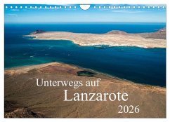 Cover Unterwegs auf Lanzarote (Wandkalender 2026 DIN A4 quer), CALVENDO Monatskalender