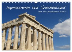 Cover Impressionen aus Griechenland (Wandkalender 2026 DIN A3 quer), CALVENDO Monatskalender
