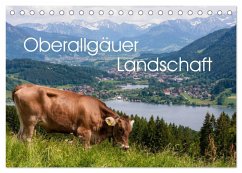 Oberallgäuer Landschaft (Tischkalender 2026 DIN A5 quer), CALVENDO Monatskalender