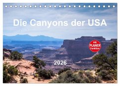 Die Canyons der USA (Tischkalender 2026 DIN A5 quer), CALVENDO Monatskalender Die Canyons der USA (Tischkalender 2026 DIN A5 quer), CALVENDO Monatskalender