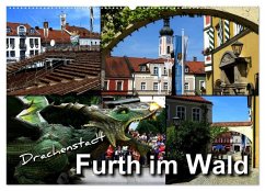 Drachenstadt Furth im Wald (Wandkalender 2026 DIN A2 quer), CALVENDO Monatskalender