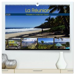 La Réunion - Paradies im indischen Ozean (hochwertiger Premium Wandkalender 2026 DIN A2 quer), Kunstdruck in Hochglanz