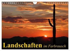 Cover Landschaften im Farbrausch (Wandkalender 2026 DIN A4 quer), CALVENDO Monatskalender