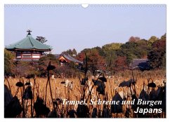 Tempel, Schreine und Burgen Japans (Wandkalender 2026 DIN A3 quer), CALVENDO Monatskalender