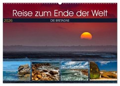 Die Bretagne - Eine Reise zum Ende der Welt (Wandkalender 2026 DIN A2 quer), CALVENDO Monatskalender