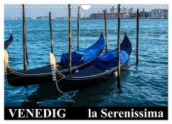 Venedig - la Serenissima (Wandkalender 2026 DIN A4 quer), CALVENDO Monatskalender