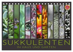 Cover Sukkulenten in Haus und Garten (Tischkalender 2026 DIN A5 quer), CALVENDO Monatskalender