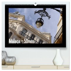 Málaga - 50mm (hochwertiger Premium Wandkalender 2026 DIN A2 quer), Kunstdruck in Hochglanz