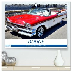 Cover DODGE - Auto-Legenden der 50er Jahre (hochwertiger Premium Wandkalender 2026 DIN A2 quer), Kunstdruck in Hochglanz