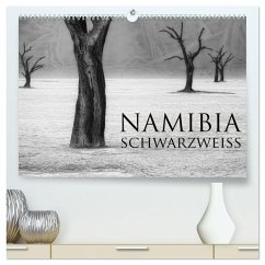 Namibia schwarzweiß (hochwertiger Premium Wandkalender 2026 DIN A2 quer), Kunstdruck in Hochglanz Namibia schwarzweiß (hochwertiger Premium Wandkalender 2026 DIN A2 quer), Kunstdruck in Hochglanz