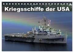 Cover Kriegsschiffe der USA (Tischkalender 2026 DIN A5 quer), CALVENDO Monatskalender