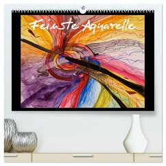 Feinste Aquarelle (hochwertiger Premium Wandkalender 2026 DIN A2 quer), Kunstdruck in Hochglanz