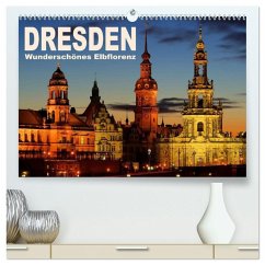 Dresden - Wunderschönes Elbflorenz (hochwertiger Premium Wandkalender 2026 DIN A2 quer), Kunstdruck in Hochglanz Cover Dresden - Wunderschönes Elbflorenz (hochwertiger Premium Wandkalender 2026 DIN A2 quer), Kunstdruck in Hochglanz