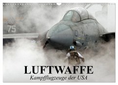 Cover Luftwaffe. Kampfflugzeuge der USA (Wandkalender 2026 DIN A3 quer), CALVENDO Monatskalender