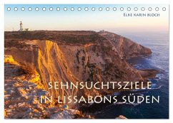 Cover Sehnsuchtsziele im Süden Lissabons (Tischkalender 2026 DIN A5 quer), CALVENDO Monatskalender