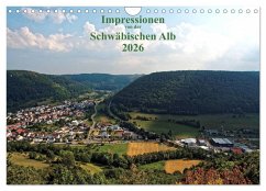 Impressionen von der Schwäbischen Alb (Wandkalender 2026 DIN A4 quer), CALVENDO Monatskalender Impressionen von der Schwäbischen Alb (Wandkalender 2026 DIN A4 quer), CALVENDO Monatskalender