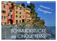 Cover SCHMUCKSTÜCKE der CINQUE TERRE (Wandkalender 2026 DIN A4 quer), CALVENDO Monatskalender