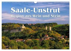 Saale-Unstrut - Region aus Wein und Stein (Wandkalender 2026 DIN A3 quer), CALVENDO Monatskalender