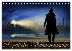 Mystische Vollmondnächte (Tischkalender 2026 DIN A5 quer), CALVENDO Monatskalender Mystische Vollmondnächte (Tischkalender 2026 DIN A5 quer), CALVENDO Monatskalender