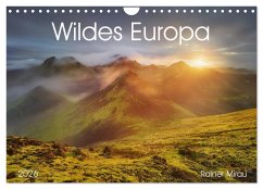 Cover Wildes Europa 2026 (Wandkalender 2026 DIN A4 quer), CALVENDO Monatskalender