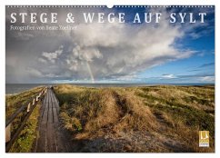 Cover Stege & Wege auf Sylt (Wandkalender 2026 DIN A2 quer), CALVENDO Monatskalender