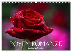 Cover Rosen Romanze - Visuelle Musik (Wandkalender 2026 DIN A3 quer), CALVENDO Monatskalender