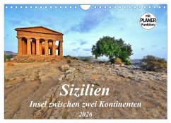 Cover Sizilien - Insel zwischen zwei Kontinenten (Wandkalender 2026 DIN A4 quer), CALVENDO Monatskalender
