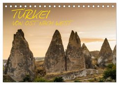 Cover Türkei - von Ost nach West (Tischkalender 2026 DIN A5 quer), CALVENDO Monatskalender