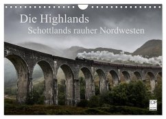 Cover Die Highlands - Schottlands rauher Nordwesten (Wandkalender 2026 DIN A4 quer), CALVENDO Monatskalender