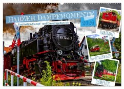 Harzer Dampfmomente (Wandkalender 2026 DIN A2 quer), CALVENDO Monatskalender