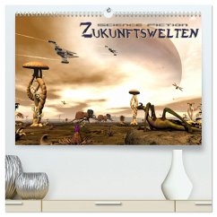 Zukunftswelten (Science Fiction) (hochwertiger Premium Wandkalender 2026 DIN A2 quer), Kunstdruck in Hochglanz Zukunftswelten (Science Fiction) (hochwertiger Premium Wandkalender 2026 DIN A2 quer), Kunstdruck in Hochglanz