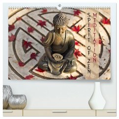 SPIRIT OF ZEN Meditation (hochwertiger Premium Wandkalender 2026 DIN A2 quer), Kunstdruck in Hochglanz SPIRIT OF ZEN Meditation (hochwertiger Premium Wandkalender 2026 DIN A2 quer), Kunstdruck in Hochglanz