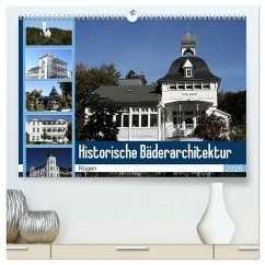 Cover Historische Bäderarchitektur Rügen (hochwertiger Premium Wandkalender 2026 DIN A2 quer), Kunstdruck in Hochglanz