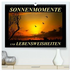 Cover Sonnenmomente und Lebensweisheiten (hochwertiger Premium Wandkalender 2026 DIN A2 quer), Kunstdruck in Hochglanz
