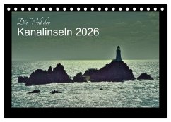 Die Welt der Kanalinseln 2026 (Tischkalender 2026 DIN A5 quer), CALVENDO Monatskalender