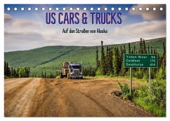 US Cars & Trucks in Alaska (Tischkalender 2026 DIN A5 quer), CALVENDO Monatskalender