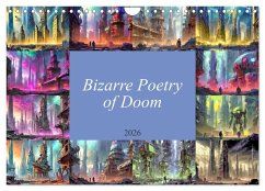 Cover Bizarre Poetry of Doom (Wall Calendar 2026 DIN A4 landscape), CALVENDO 12 Month Wall Calendar
