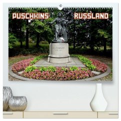 Cover PUSCHKINS RUSSLAND (hochwertiger Premium Wandkalender 2026 DIN A2 quer), Kunstdruck in Hochglanz