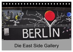 Cover Berlin - Die East Side Gallery (Tischkalender 2026 DIN A5 quer), CALVENDO Monatskalender