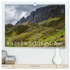 Wildes Schottland 2026 (hochwertiger Premium Wandkalender 2026 DIN A2 quer), Kunstdruck in Hochglanz