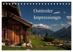 Cover Osttiroler Impressionen (Tischkalender 2026 DIN A5 quer), CALVENDO Monatskalender