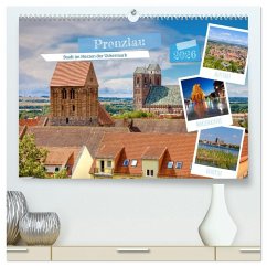 Prenzlau - Stadt im Herzen der Uckermark (hochwertiger Premium Wandkalender 2026 DIN A2 quer), Kunstdruck in Hochglanz