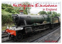 Cover Nostalgische Eisenbahnen Englands (Tischkalender 2026 DIN A5 quer), CALVENDO Monatskalender