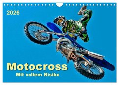 Motocross - mit vollem Risiko (Wandkalender 2026 DIN A4 quer), CALVENDO Monatskalender
