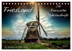 Cover Friesland - Die Friesische Mühlenstraße (Tischkalender 2026 DIN A5 quer), CALVENDO Monatskalender