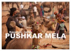 Cover Rajasthan, Indien - Pushkar Mela (Wandkalender 2026 DIN A2 quer), CALVENDO Monatskalender